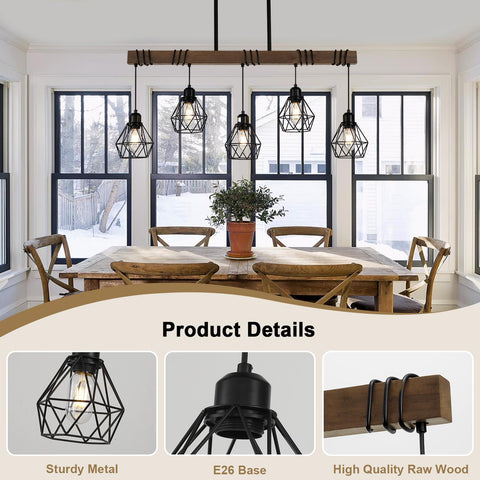 CmnVmn diamond metal shade kitchen light delivers softer, comfortable illumination