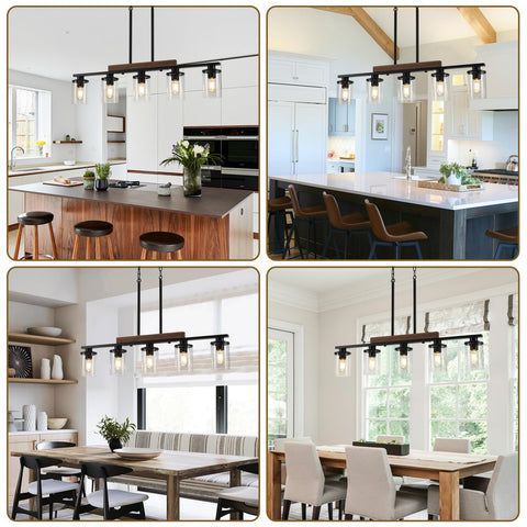 CmnVmn farmhouse-style lighting enhances dining rooms and restaurants
