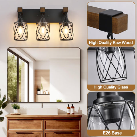 CmnVmn waterproof and dustproof glass lampshade maintains clean aesthetics