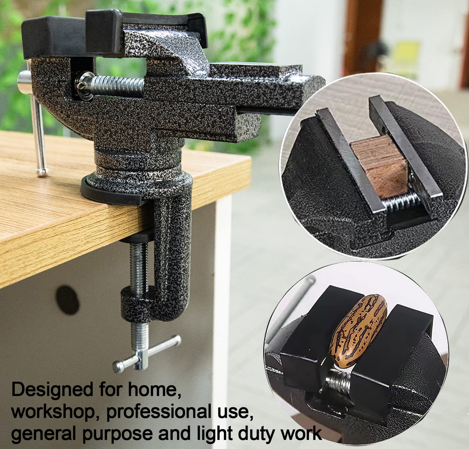 CMOOD swivel base allows quick setup and less repositioning
