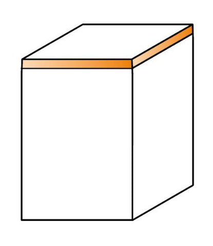 CMT Orange Tools Delrin triangular bearing improves glide and resists glue sticking.