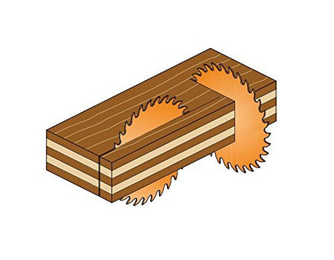 CMT ORANGE TOOLS sawblade with 5/8-inch bore for compatible miter and radial arm saws
