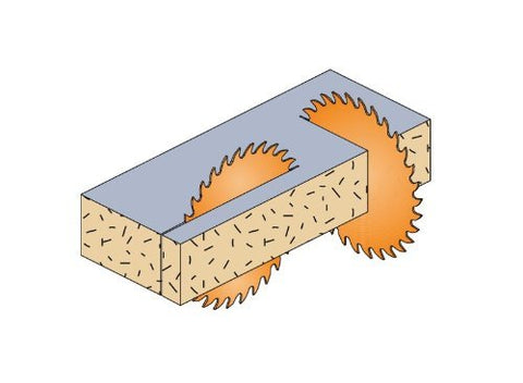 CMT ORANGE TOOLS heavy-gauge steel blade for durable crosscuts and long life