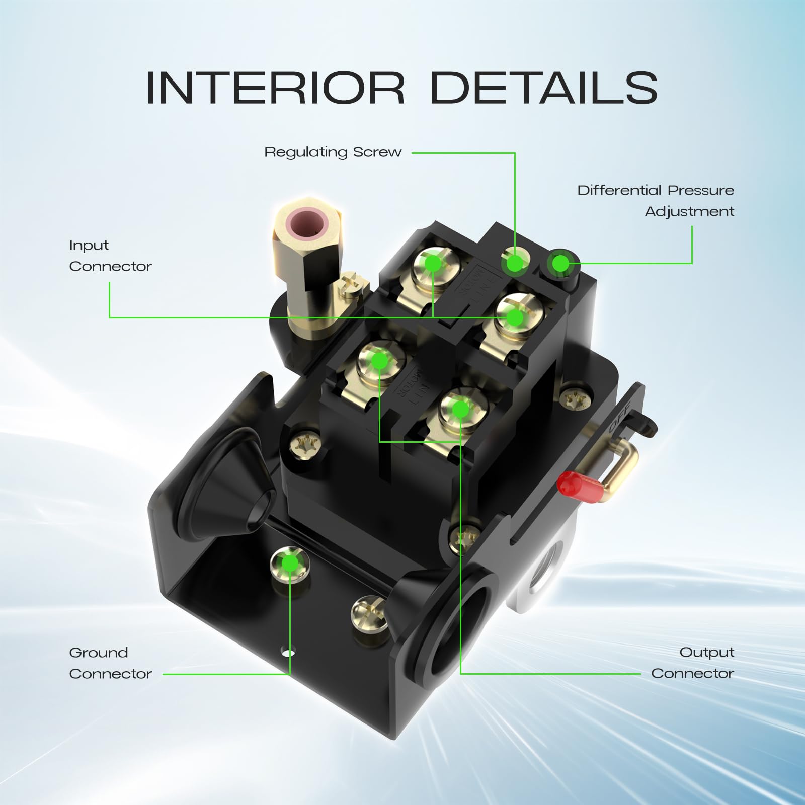 Cnaodun included accessory kit saves time with ready-to-install components.