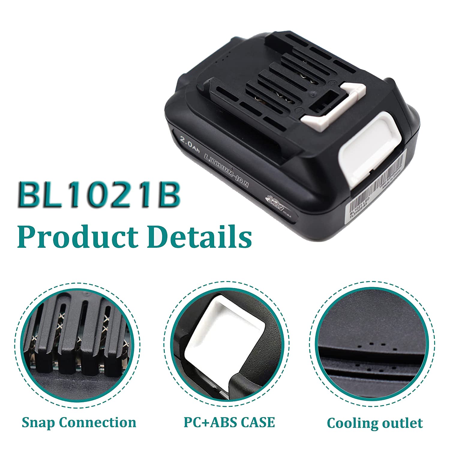 CNBY DC10WD charger supports 12V batteries