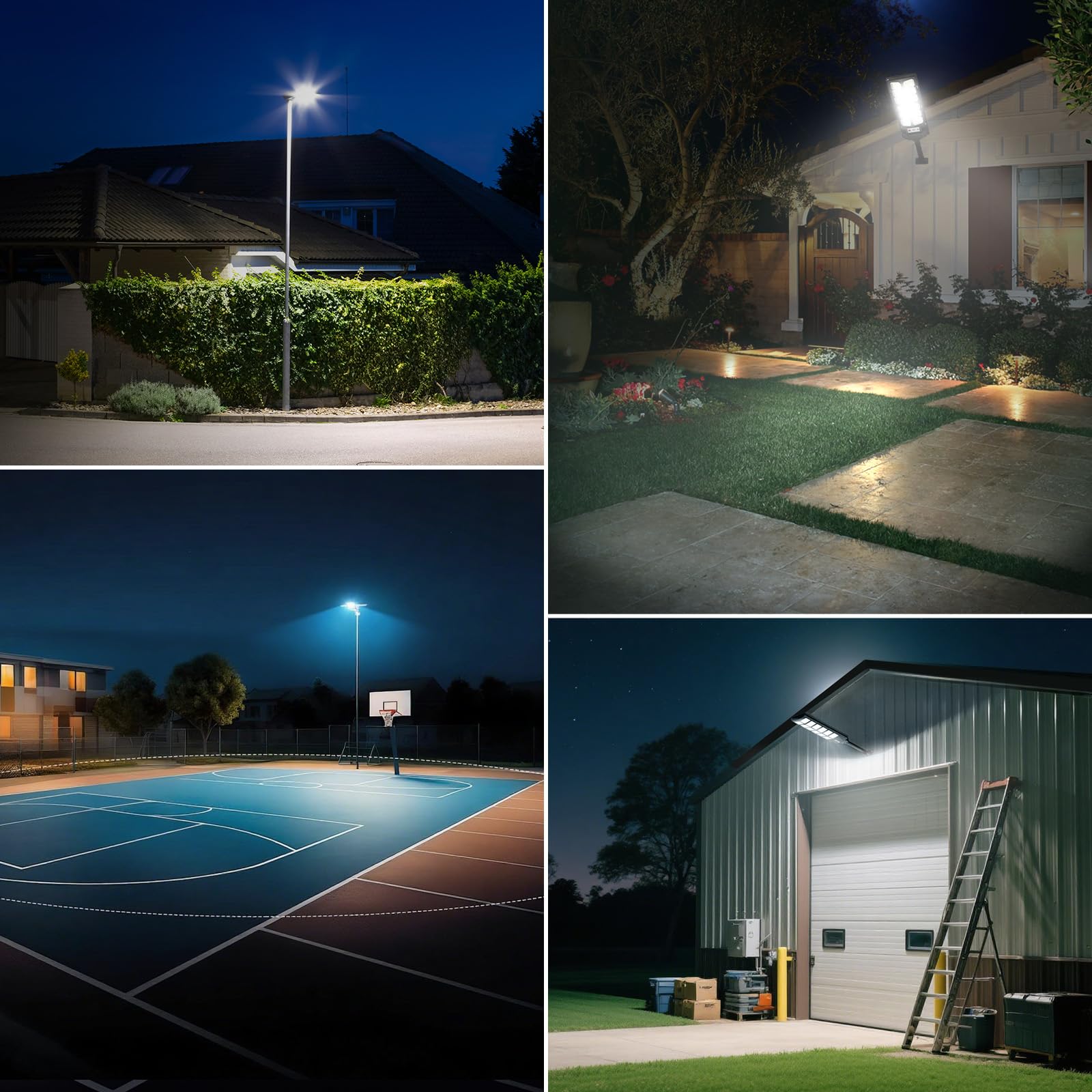 CNOIJUTS easy installation for yards and parking areas.