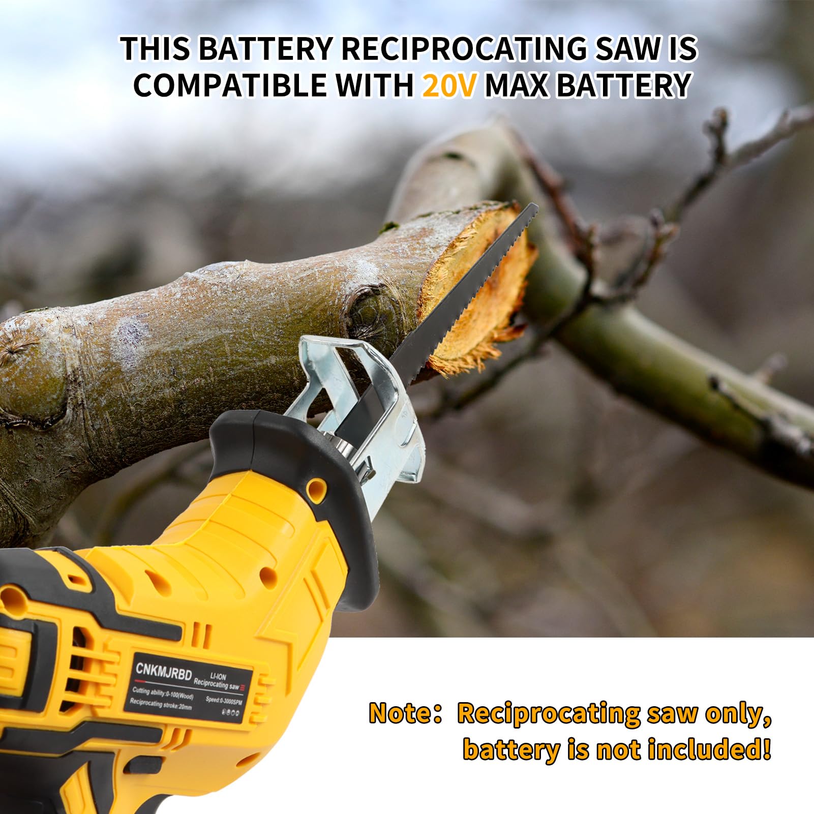 CNKMJRBD features built-in LED light for precise cuts in dim environments.