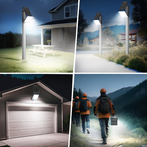 CNOIJUTS IP66 aluminum housing protecting against weather in parking lot lighting