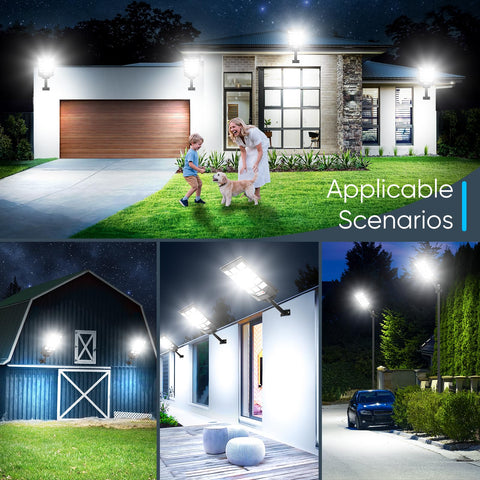 CNOIJUTS lighting in a parking lot delivering broad coverage and security.