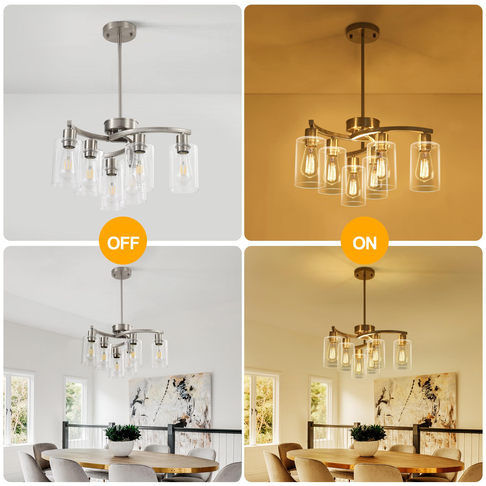 CNRATYE height-adjustable pendant kit enabling flexible installation