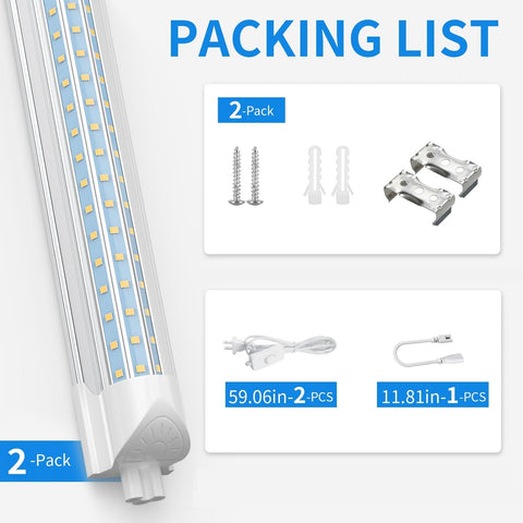CNSUNWAY 2FT light ideal for garages and workbenches.