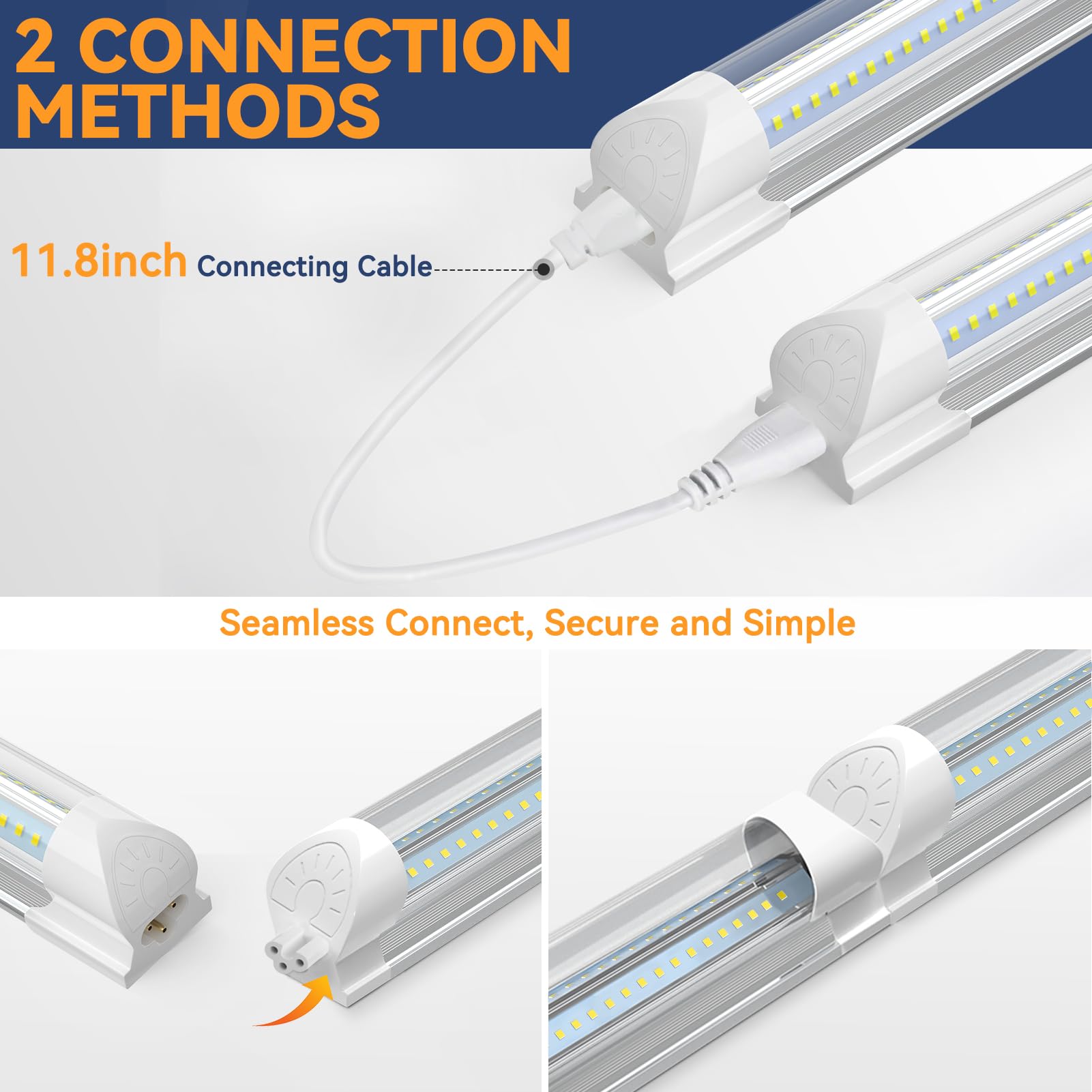 CNSUNWAY V-shape LED chips deliver 270° brightness across work surfaces