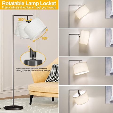 CNXIN floor lamp easy to assemble without tools