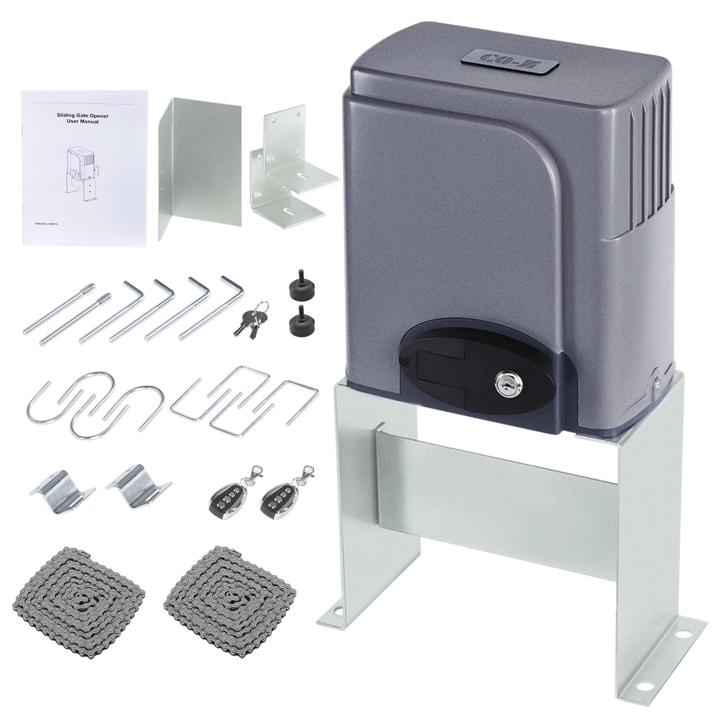 CO-Z CG1400 gate opener motor powering smooth, reliable operation