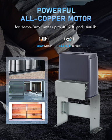 CO-Z CG1400 remote controls enabling convenient gate access