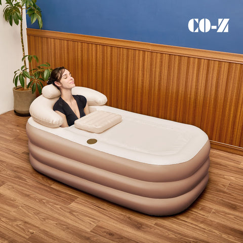 CO-Z inflatable bathtub suitable for both indoor and outdoor use