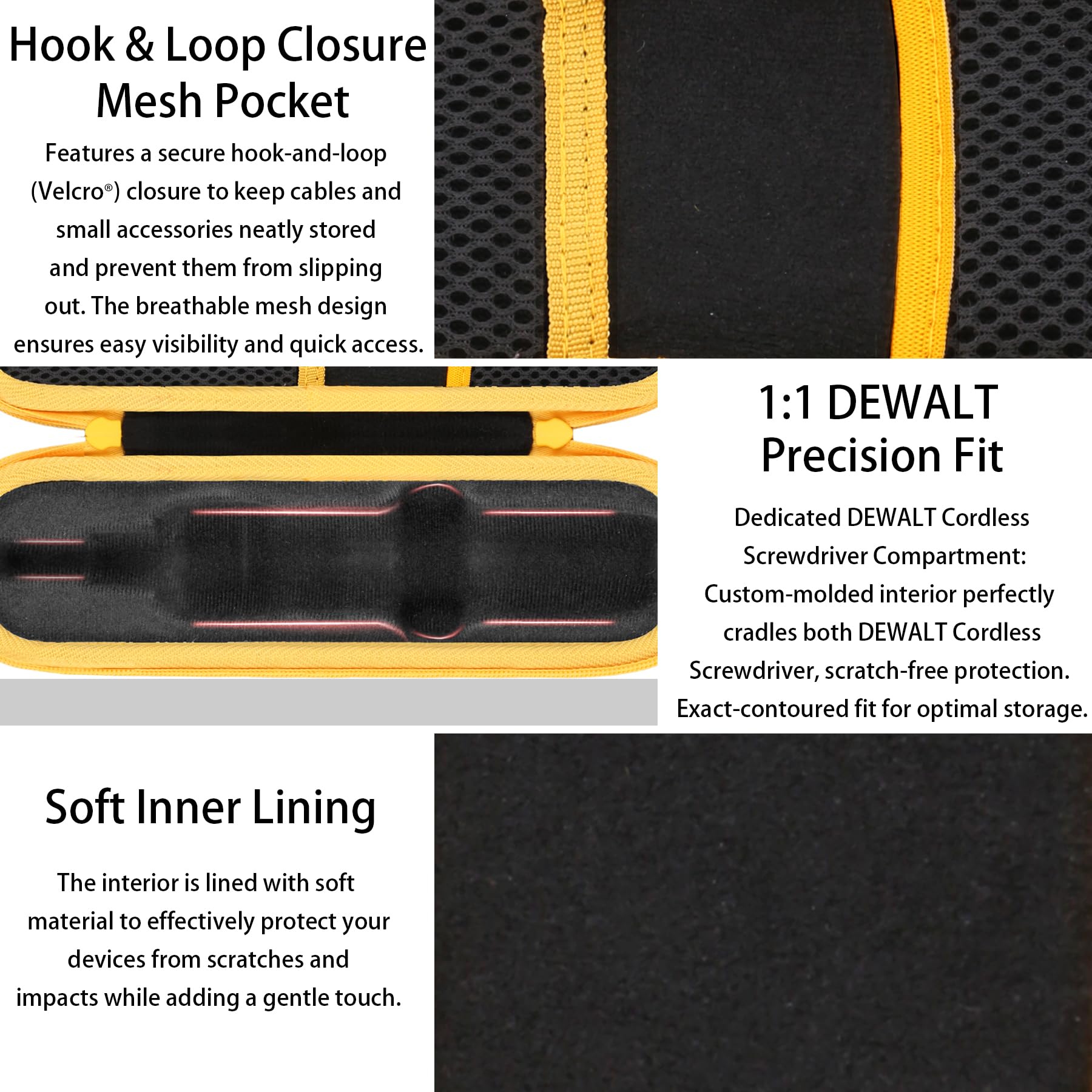 co2CREA EVA shell shields DEWALT FLEXDRIVE from water and dust