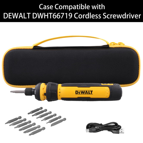 co2CREA velvet lining inside protects the DEWALT FLEXDRIVE from scratches