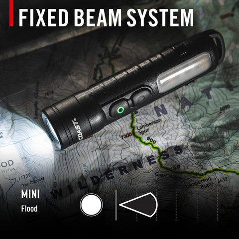 Coast KL30R Turbo beam for bright long-range visibility.
