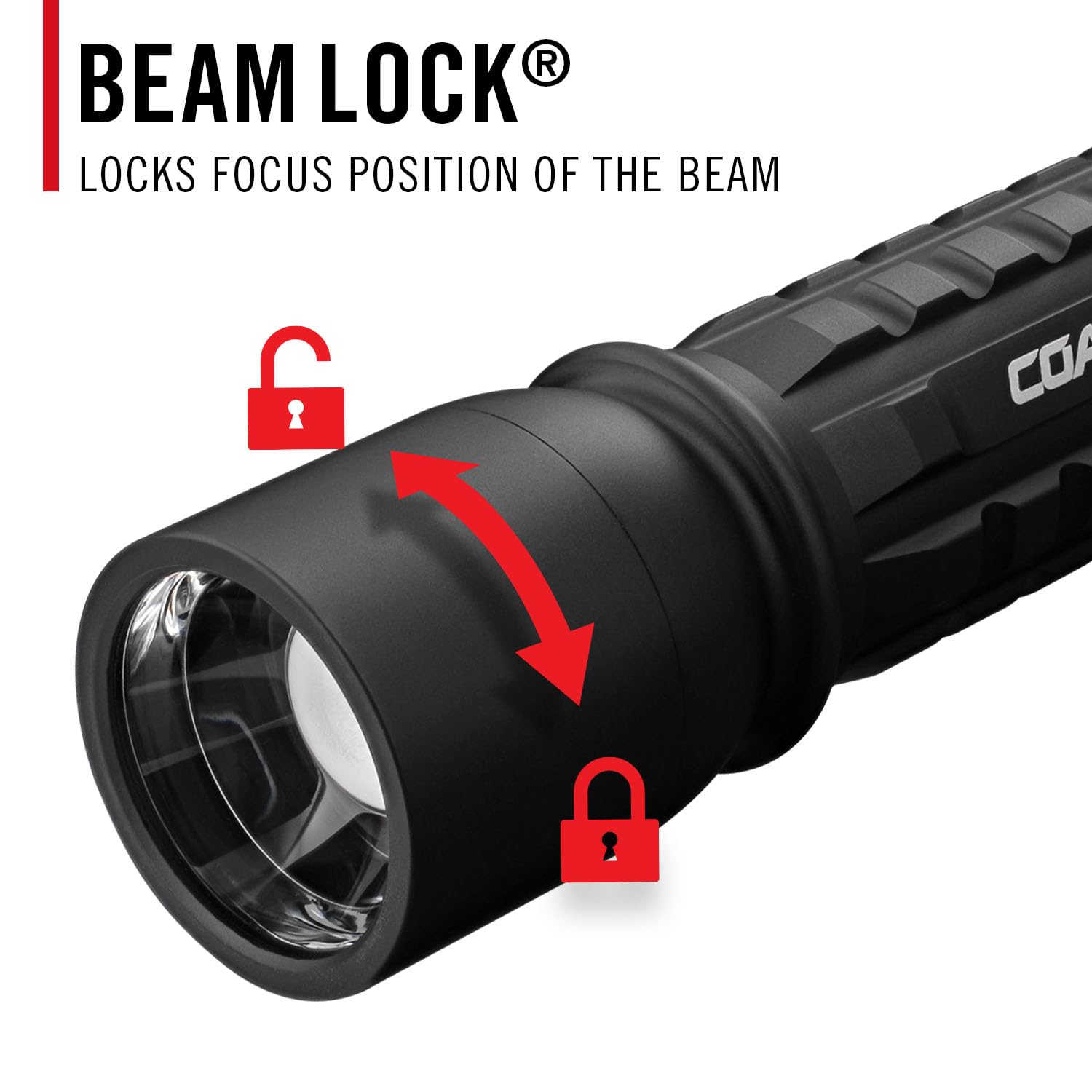 COAST XP11R bulls-eye spot beam ideal for focused lighting at distance