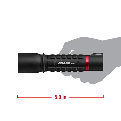 COAST XP11R lightweight build travels easily in pockets or packs