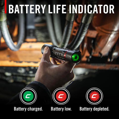 COAST XP11R rechargeable-dual-power battery offers flexibility with alkaline compatibility