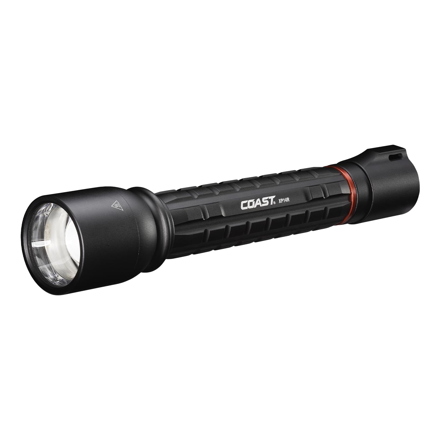 Coast XP14R front view shows rugged aluminum build for demanding use.