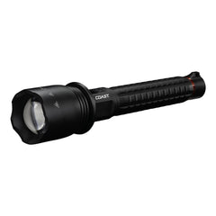Coast XP40R front view shows compact high-output flashlight for tough jobs.