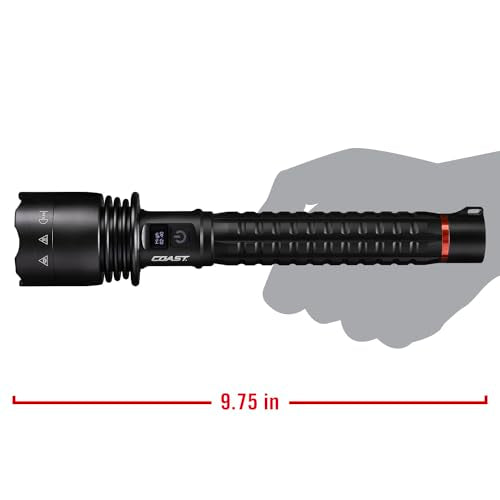 Coast XP40R long-range beam reaches distant work sites.