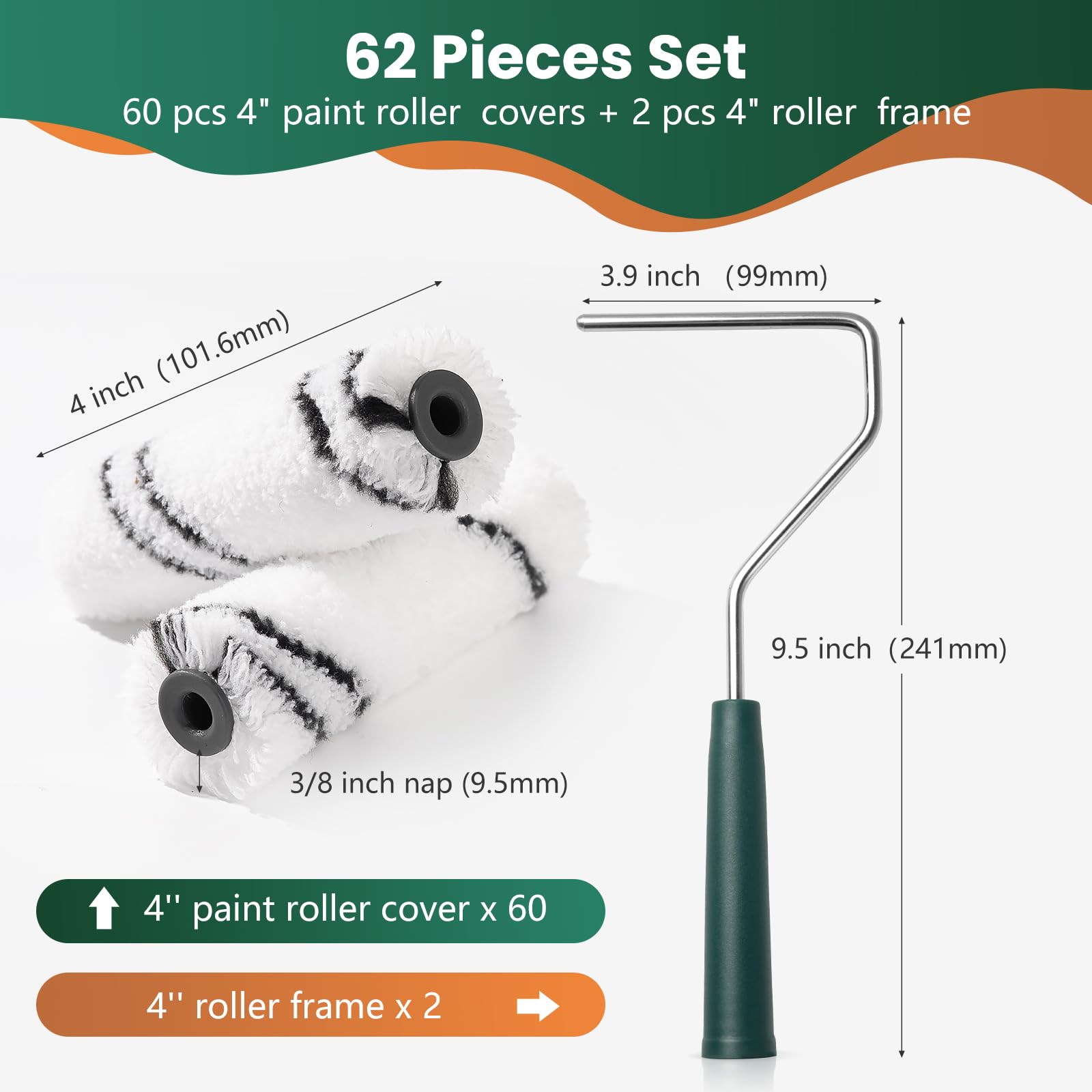 CoatPro Twools durable steel frames maintain grip during painting tasks.