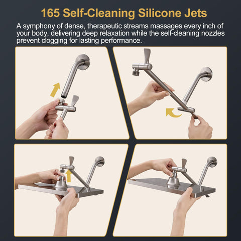 Cobbe extension arm rotates 360 degrees for flexible positioning