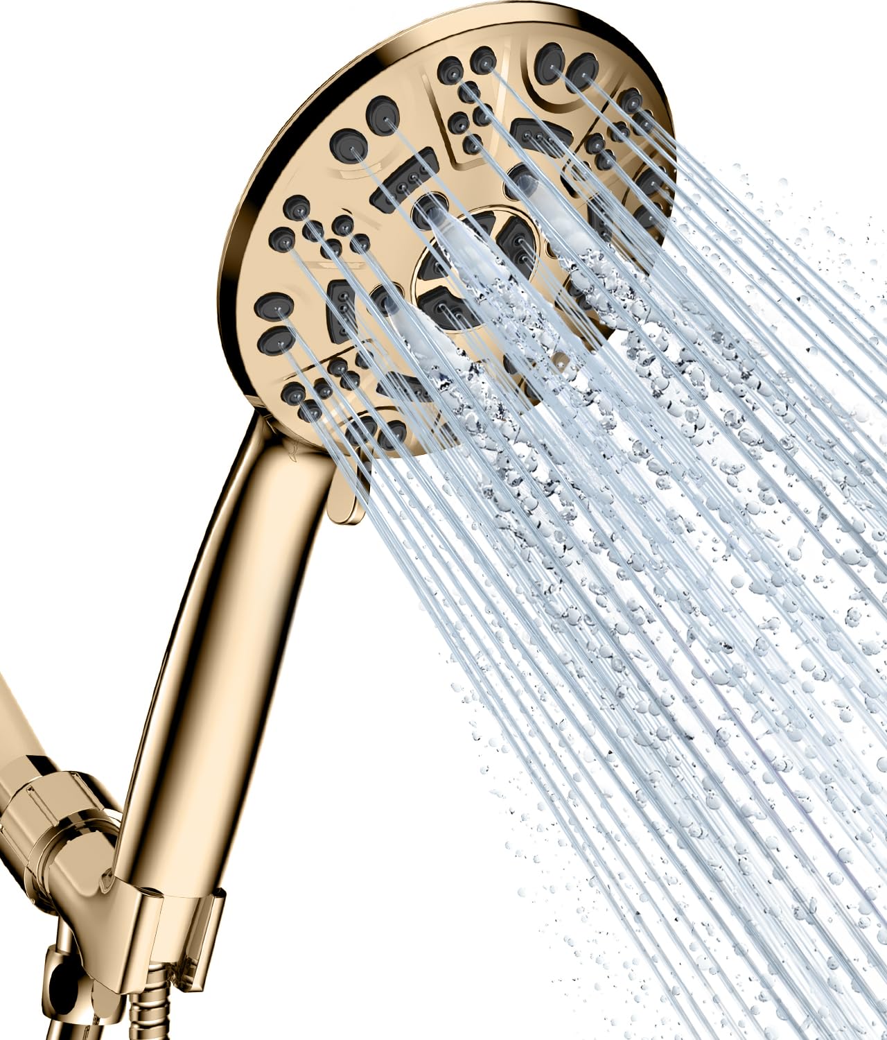 Cobbe 8-Function handheld shower head with versatile spray options for daily showers.