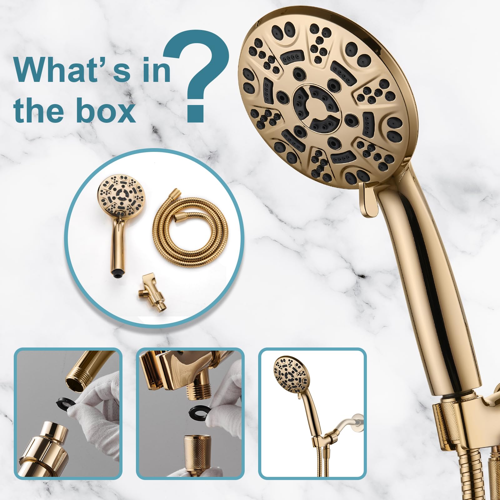 Cobbe 8 spray modes image showcases customizable cleaning and massage options.