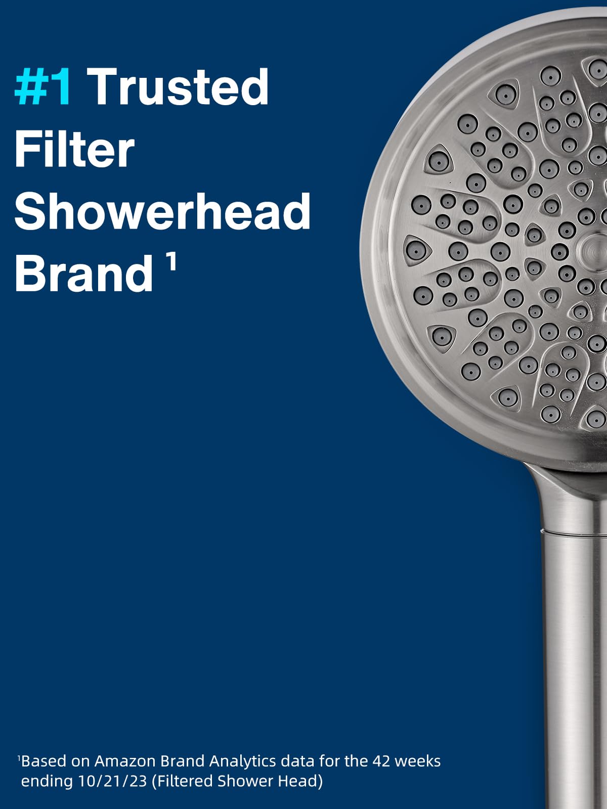Cobbe advanced 2.0 carbon filtration system reduces chlorine for cleaner water.