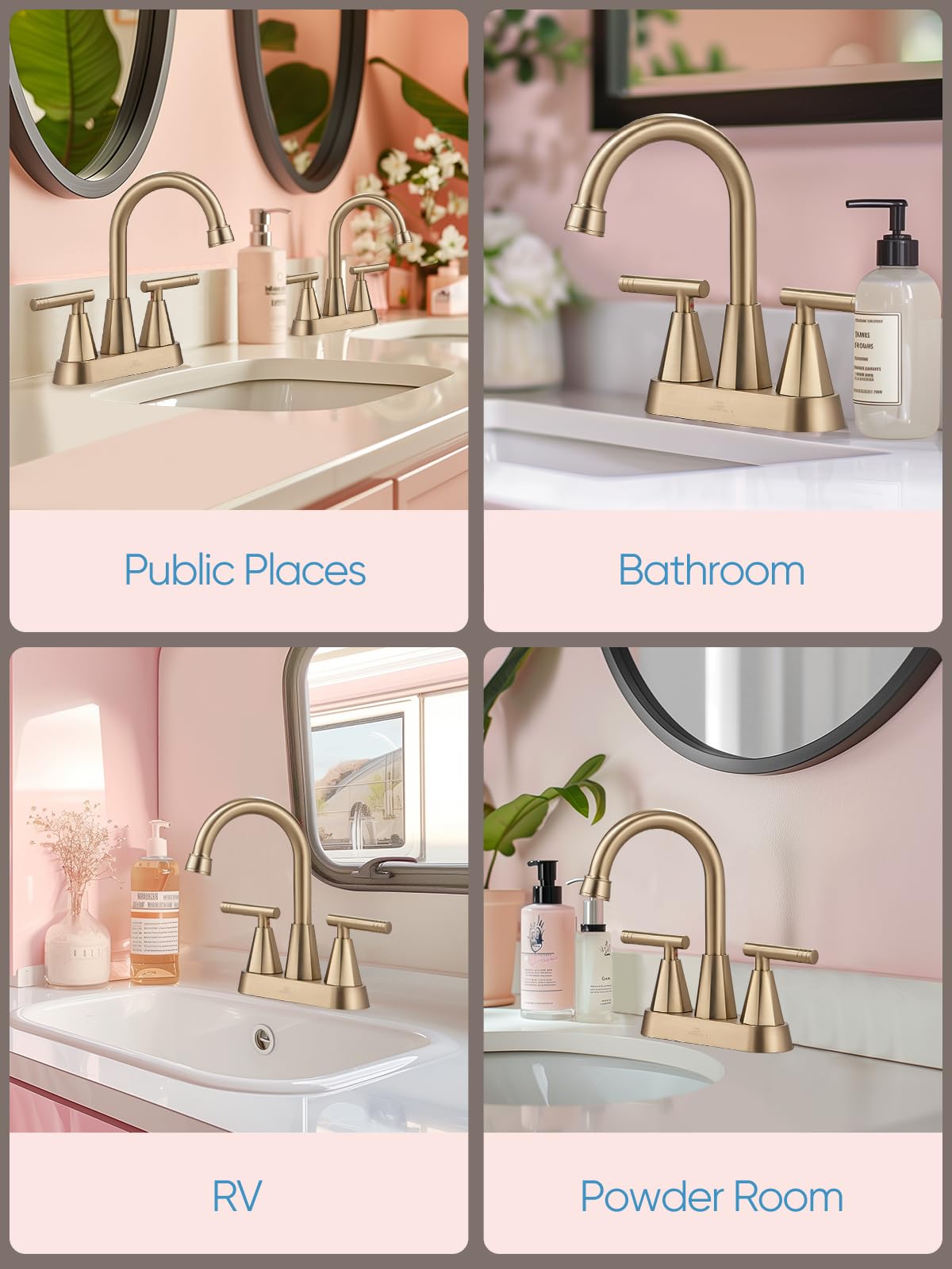 Ideal for RVs and rentals with versatile style.