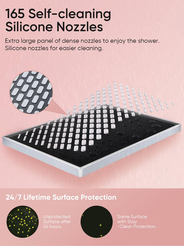 Cobbe chrome finish shower set blends with modern bathrooms.