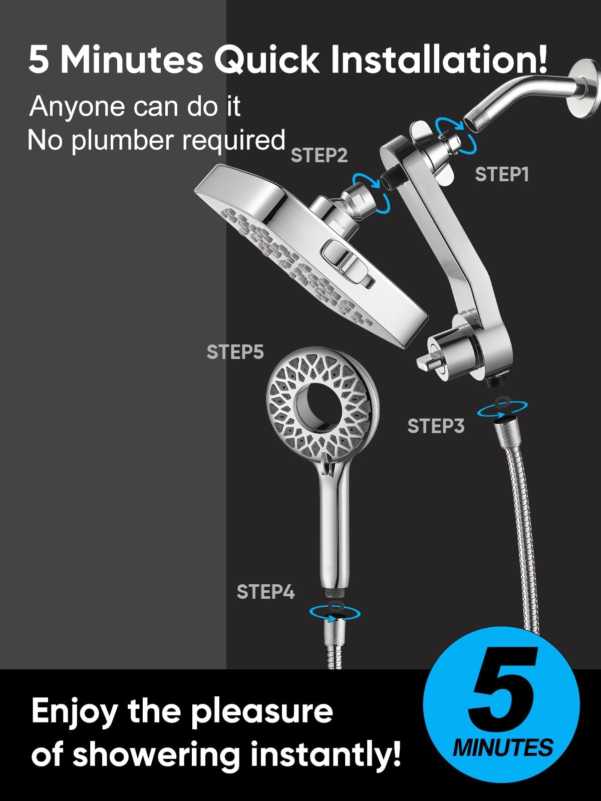 Cobbe detachable design for quick upgrades and swaps