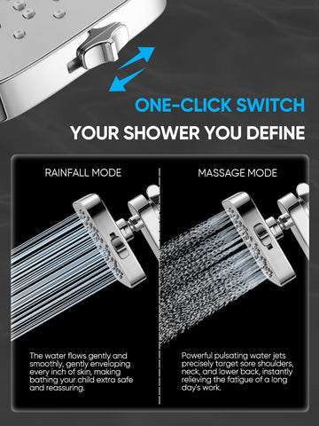 Cobbe handheld five-mode spray for versatile rinsing and cleaning