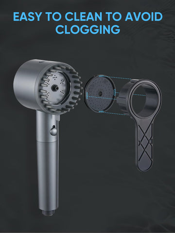Cobbe Ion Drops built-in power wash mode demonstrated in use.
