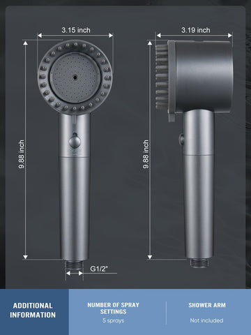 Cobbe Ion Drops gray finish complements modern bathroom style.