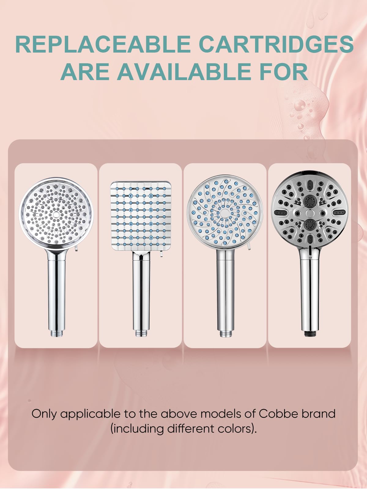 Cobbe Max filter with 50% KDF-55 and calcium sulfite reduces chlorine