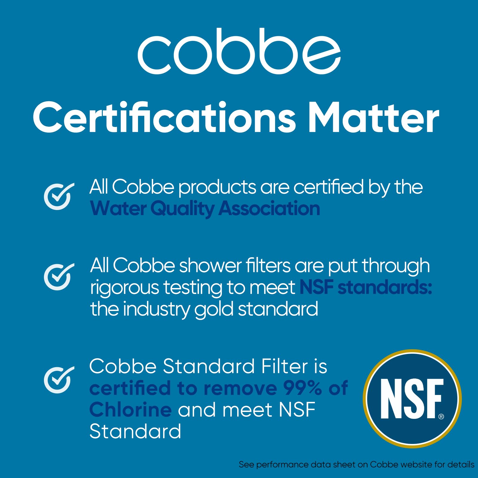 Cobbe plus activated carbon core close-up emphasizes impurity absorption.