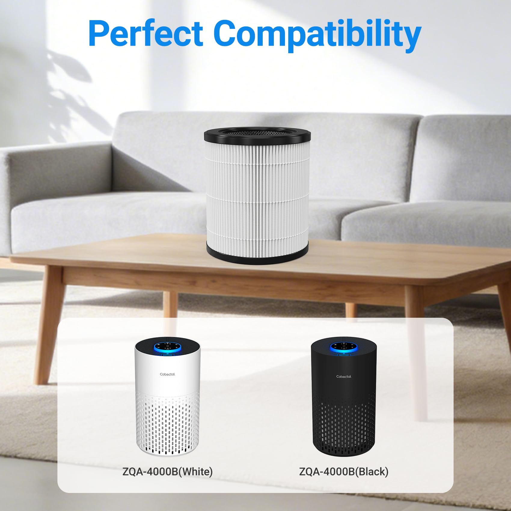 Cobectal H14 true HEPA 3-in-1 core highlights high efficiency particle capture