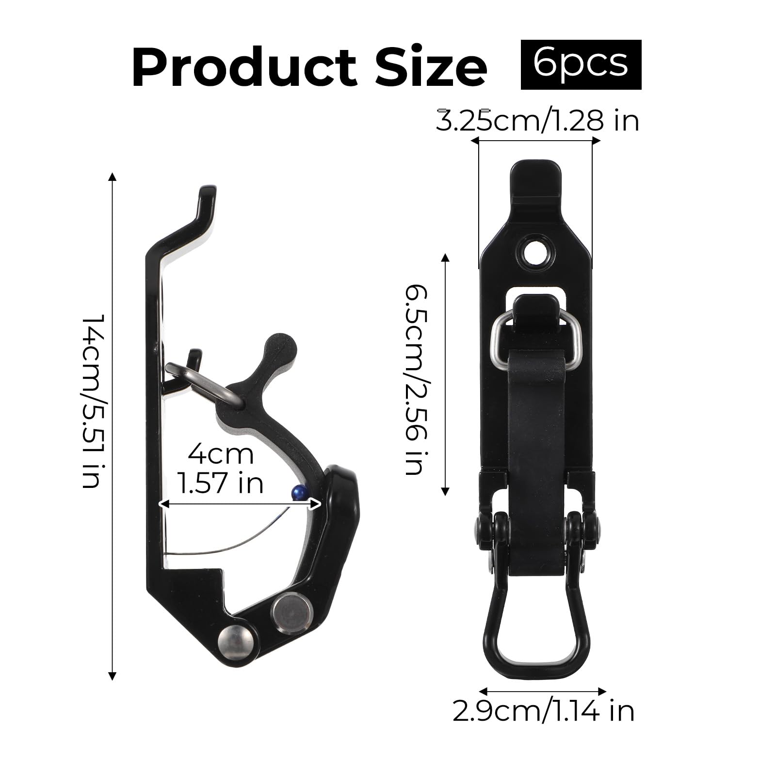 Cobee mount demonstrates diameter range compatibility for tools.
