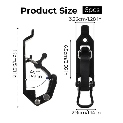 Cobee mount demonstrates diameter range compatibility for tools.