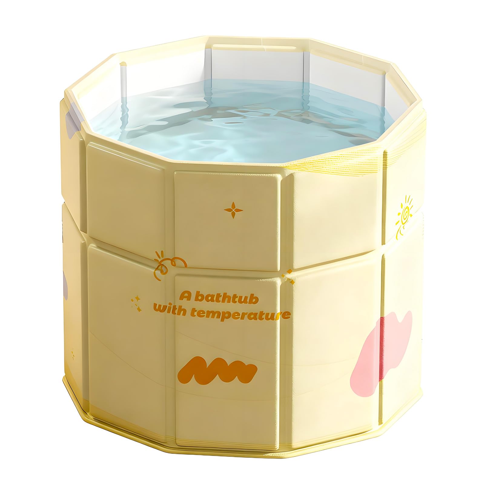 COBOPANDA portable bathtub setup shows quick use for spa-like relaxation anywhere