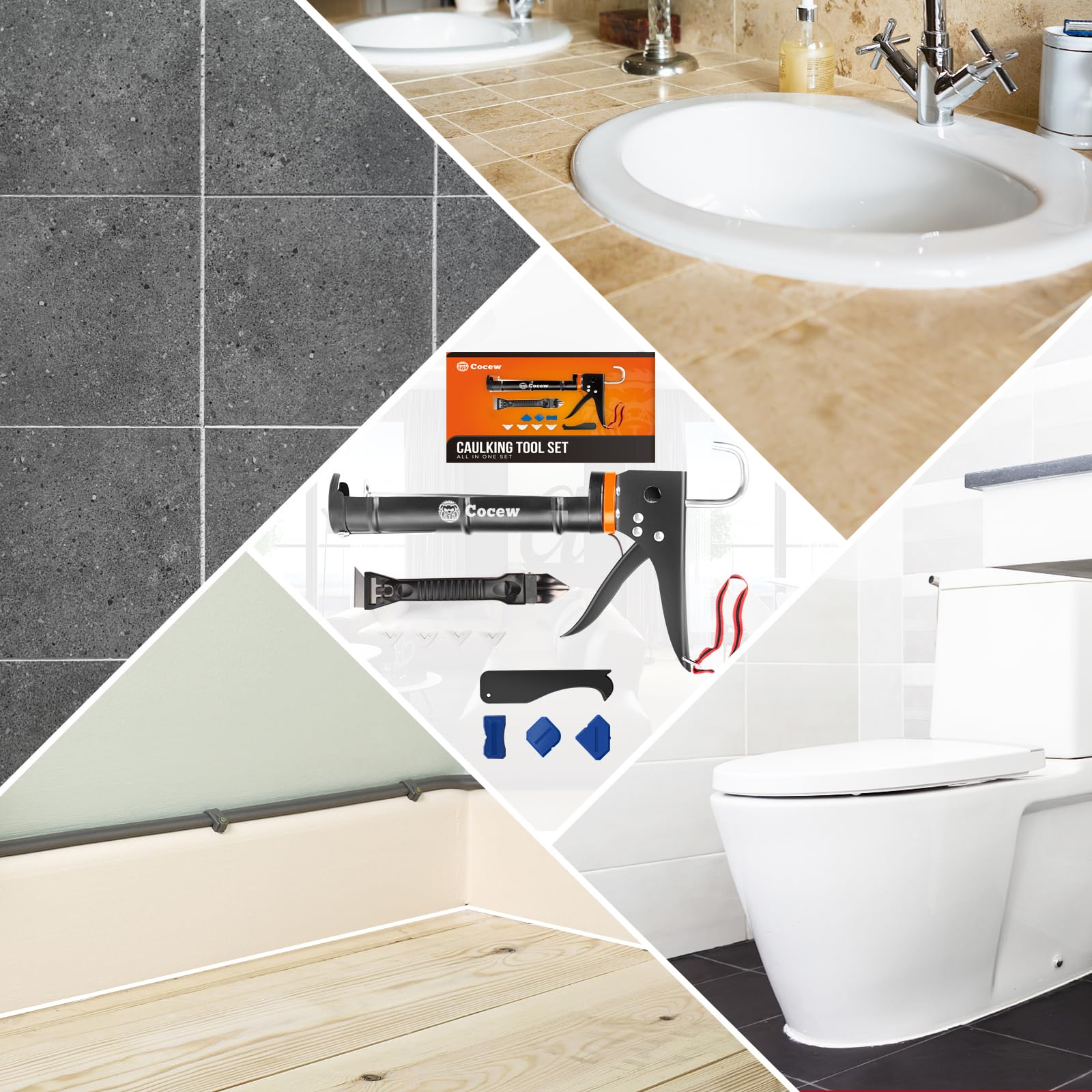 Cocew remover tool and grout scraper aid prep and finish