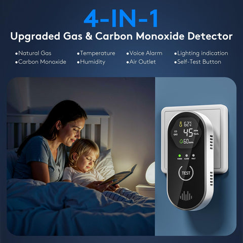 COCHYSCELA plug-in outlet setup with easy installation in any room.