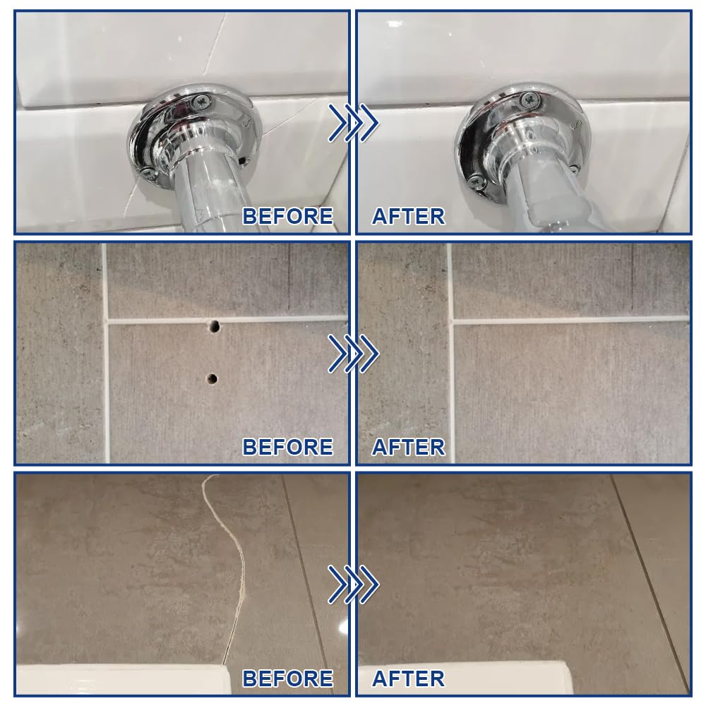 Cocomfix Tile Repair Kit color palette close-up illustrating eight pigments for shade matching