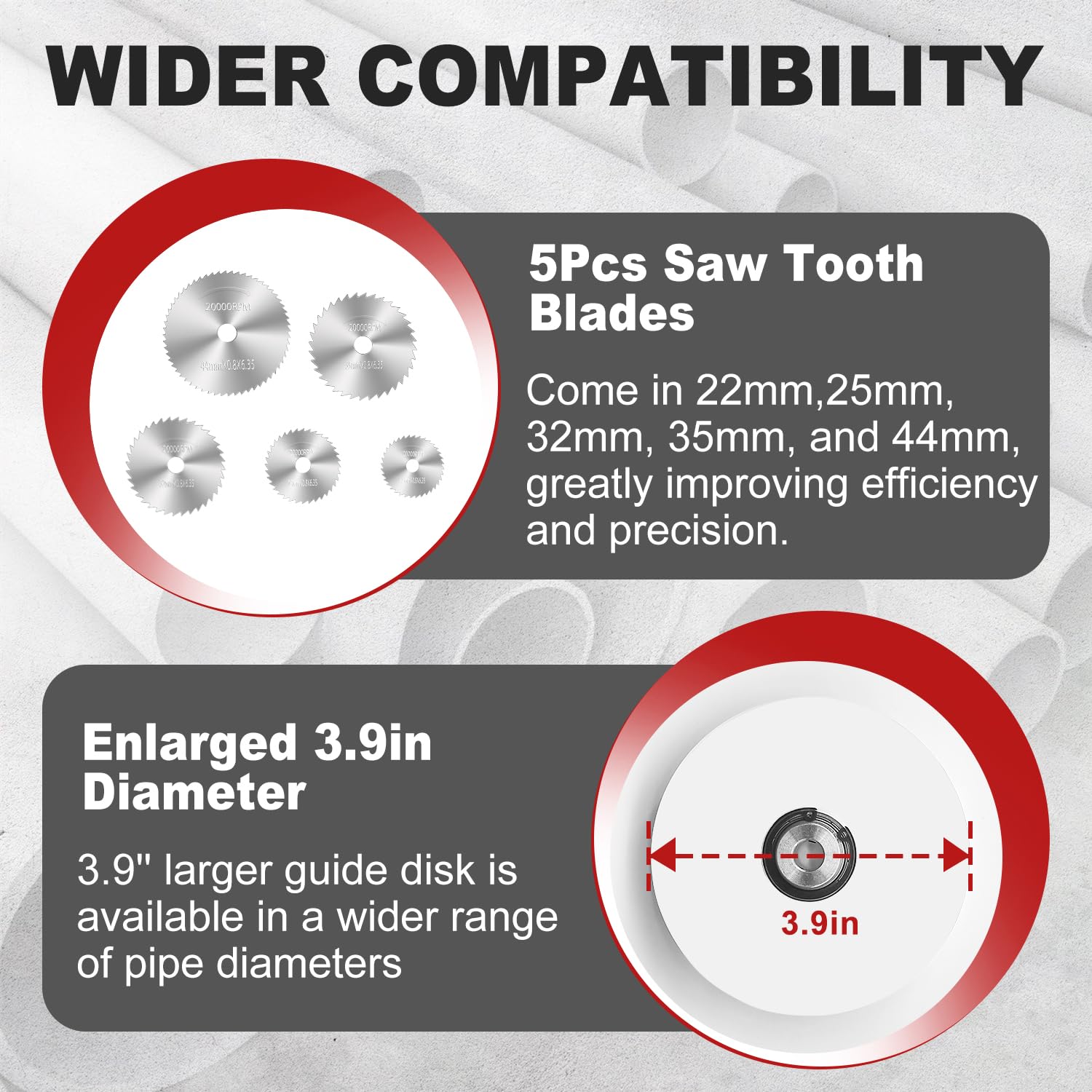 Cocowin depth guide demonstrates 7-inch adjustable depth for controlled cuts.